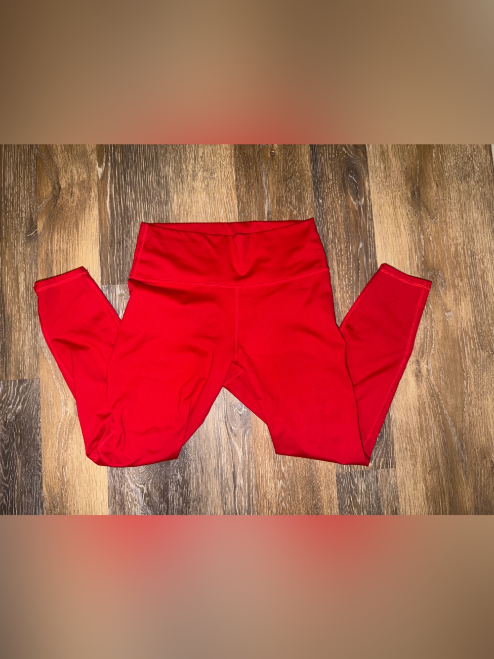Fabletics High-Waist Red Leggings